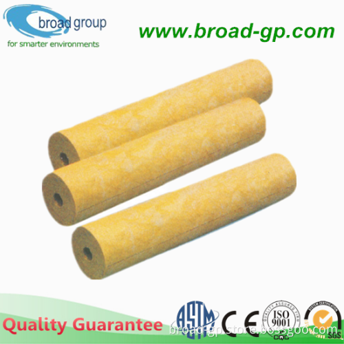 Various Foam Pipe Insulation Sizes -- Glass Wool Pipe With or Without Aluminum Foil